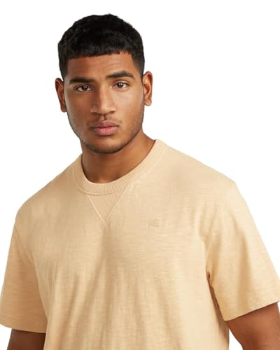 G-STAR Raw C.V. Men's Nifous T-Shirt, Beige, XL – Ansicht 3