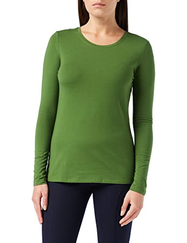 Image of Amazon Essentials Women's Regular-Fit Long-Sleeve Crewneck T-Shirt (Available in Plus Size)