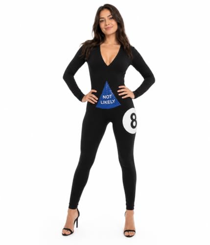 Tipsy Elves Women's Fortune Ball Halloween Costume - Sequin Bodysuit