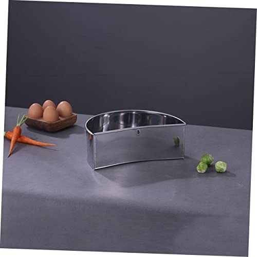 Bote de basura de cocina rectangular de acero inoxidable PRETYZOOM miniatura 2
