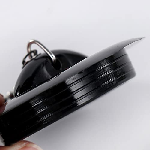 Tapón para desagüe de bañera con cadena, tapón de goma para fregadero y bañera, para uso en hogar y hotel miniatura 5