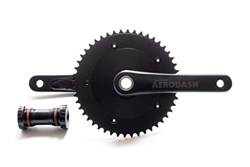 State Bicycle Essor Aerodash Track Crankset (48t) w/Bottom Bracket - Thumbnail 2