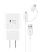 Samsung EP-DG930DWBNDL MicroUSB / USB-C Fast Charge Wall Charger - White - Retail Packaging