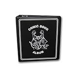 BCW 3 Inch D Ring Comic Book Collecting Album (Single) Binder - Black