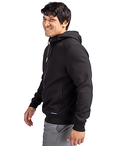 Cutter & Buck Roam Eco Half Zip Recycled Mens Pullover Hoodie4