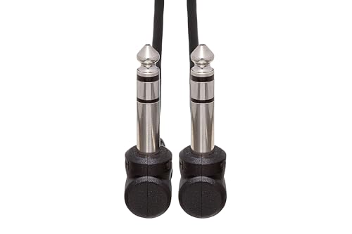 Hosa CSS-103RR Cable Balanceado 1/4 TRS ángulo recto 3 Pies miniatura 4