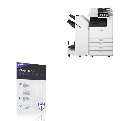 BoxWave Screen Protector Compatible With Canon imageRUNNER ADVANCE DX C3926i - ClearTouch ImpactShield (2-Pack), Impenetrable Screen Protector Flexible Film