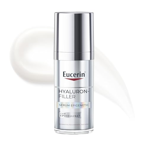 EUCERIN Sérum Facial Anti-idade Epigenetic 30ml, Antirrugas, Epicelline, Ácido Hialurônico, Antissinais, Pele Madura