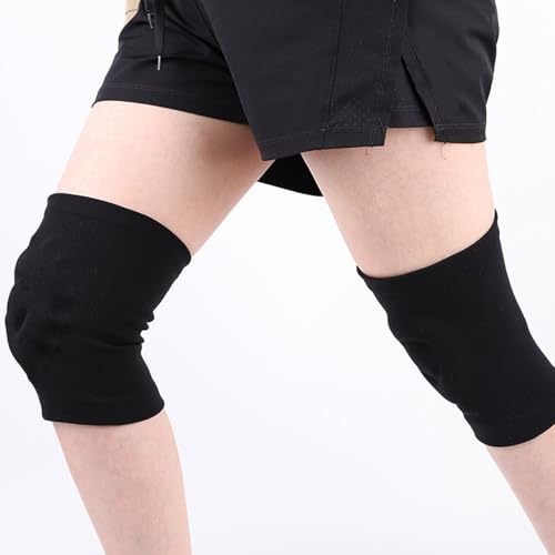 Rodillera deportiva de silicona para hombres y mujeres con almohadilla transpirable de danza 4