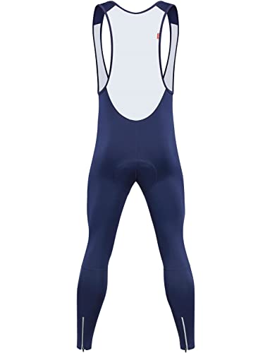 Image of qualidyne Men's Cycling Bike Bib Long Pants Cycling Tights with 3D Breathable Pad, Excellent Performance & Better Fit