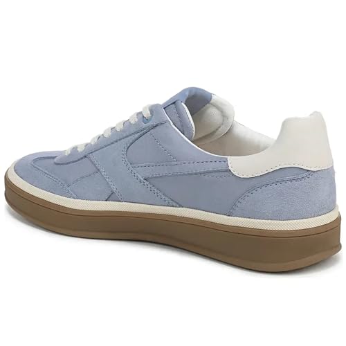 Sneakers Shoes for Women Lace up Flats Sneakers Low Top Fashion Casual Dressy Walking Comfortable Daily Shoes4