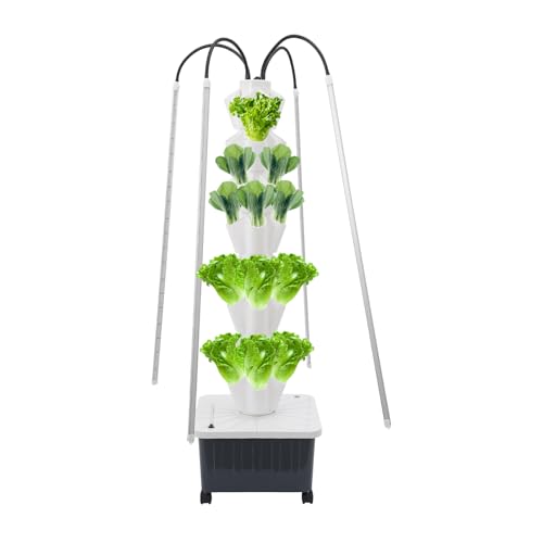 Hydroponic Indoor Vertical Garden with Grow Light