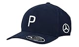 mit gesticktem Mercedes Stern Mercedes-Benz Collection 2020 Golf-Cap, blau, Puma