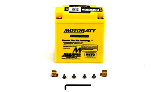 MotoBatt MB5U (12V 7 Amp) 105CCA Factory Activated...
