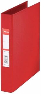 Esselte 2 Round Ring Binder, 25 mm, 47687 - A5, Black