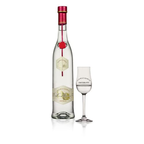 Obstbrand Erdbeere 0,5l (40% Vol) - Erdbeerbrand aus reifen Mecklenburger Erdbeeren 500ml | Schwechower Brennerei (1229)