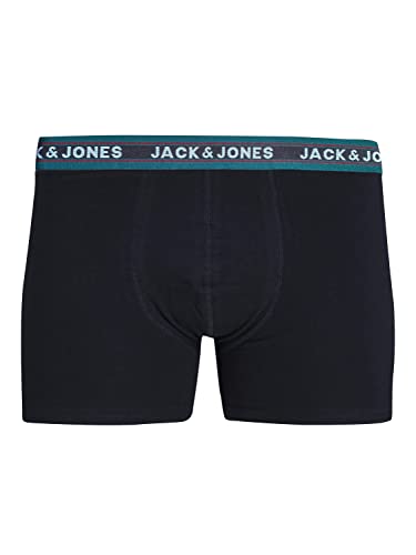 JACK & JONES Herren JACOLIVER Trunks 5 Pack, Light Grey Melange/Pack C, S 5