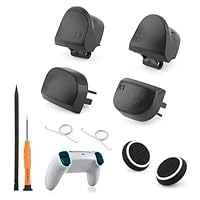 for PS5 L1 R1 L2 R2 Trigger Buttons Replacement for PlayStation 5 PS5 BDM-030 Shoulder Buttons with Springs Accessories Repair Tools