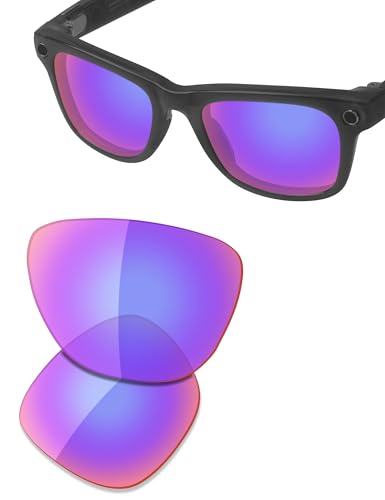 Image of SAUCER Premium Replacement Lenses Compatible with Ray-Ban Meta Wayfarer (Gen 2) RW4012 53mm | RW4008 53mm Smart Sunglasses