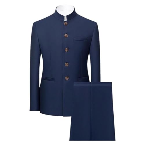 Men's Slim Prom Tuxedo Suit | 2-Button Blazer Pants | Business Wedding Jacket Set4