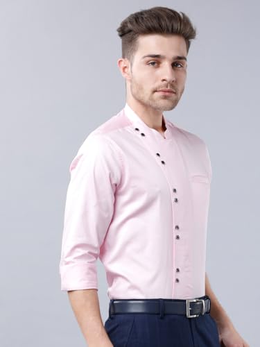 Image of Highlander Men's Solid Slim Fit HLSH012188