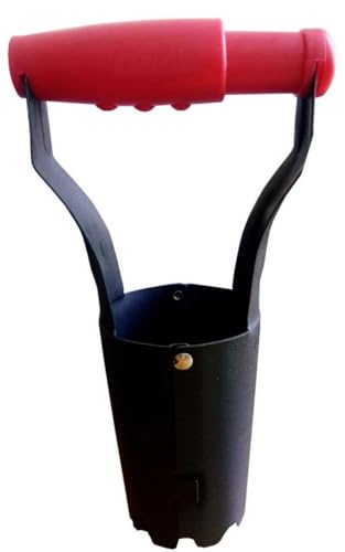 Preisvergleich Produktbild Trend Line Blumenzwiebel Pflanzer rot / schwarz Stahl Containerpflanzen