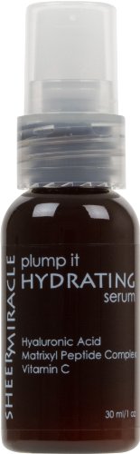 Plump It Hydrating Serum - Finest Clinical Strength Eye and Face Serum with Hyaluronic Acid, Vitamin C and Peptides | Hydrate, plump, tone and firm your skin for a more youthful look | 100% No Risk
