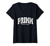 Womens Primm Nevada Vintage Retro US City State Travel V-Neck T-Shirt