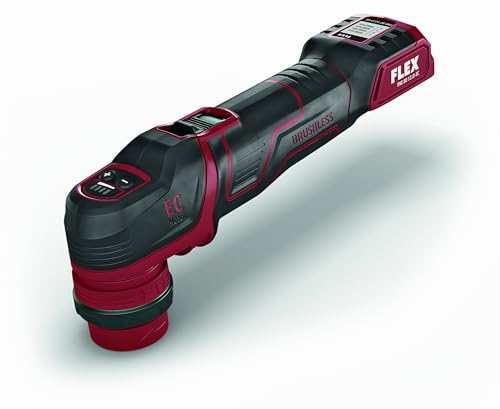Flex Akku-Polierer 12 V, rotativ und exzentrisch freilaufend PXE 80 12-EC (für rotative Arbeiten, ergonomisch) 532267