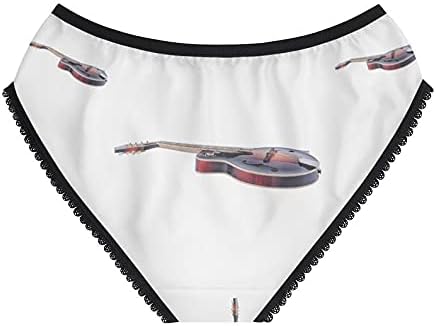 Mandolin Panties, Mandolin Underwear, Briefs, Cotton Briefs, Funny Underwear, Panties For Women