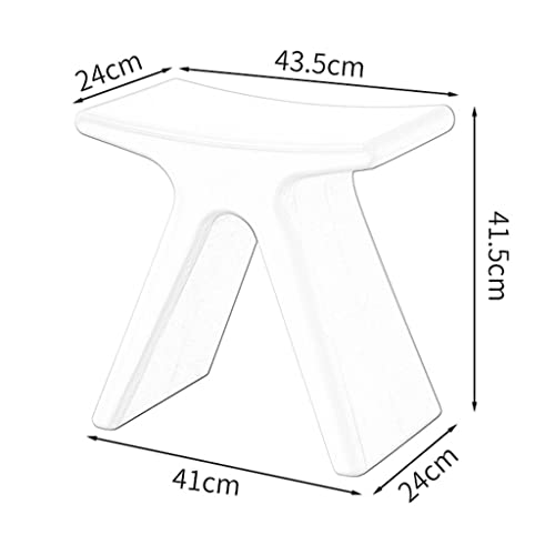 Asiento de ducha antideslizante para evitar caídas: taburete cómodo e impermeable de baño 4