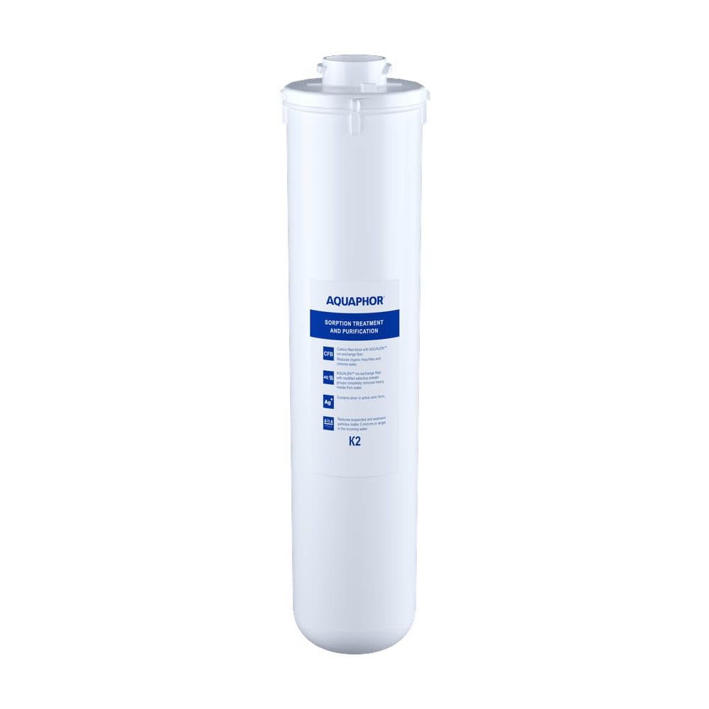 Lot de 3 cartouches filtrantes de rechange pour système de filtration d'eau à osmose inverse Aquaphor Morion