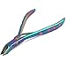 AAPROTOOLS Colorful Cuticle Nipper Manicure Nail Clipper Cutter Trimmer Manicure Nail Tool (Multicolor) Rainbow A+ Quality