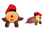 caga tio lyrics catalan DISEÑO TRADICIONAL: Muñeco de peluche Caga Tió tradicional catalán con gorro rojo, cara sonriente y detalles en tela escocesa, perfecto para decoración navideña