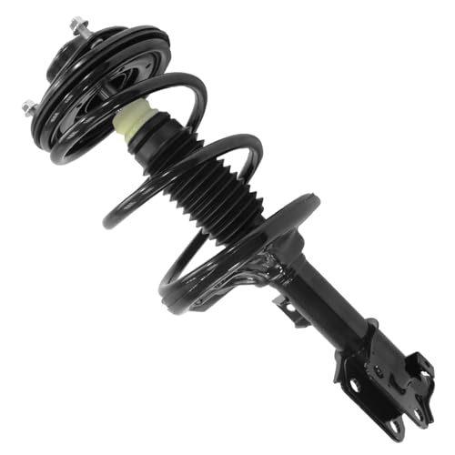 Image of Detroit Axle - 6pc Struts Sway Bars for 2006-2012 Mitsubishi Eclipse, 4 Front Rear Struts with Coil Spring 2 Front Sway Bar End Links 2007 2008 2009 2010 2011 Replacement Suspension Kit