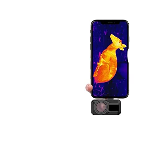 XINFULI - Caméra thermique, Imageur thermique infrarouge détecteur de chasse extérieur Vision nocturne caméra thermique téléphone portable,Reconnaissance rapide des anomalies