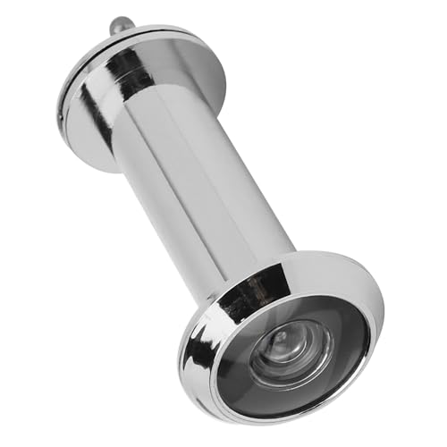 Ymiko Mirilla, Ángulo de visión de 220 grados Anti Robo, Mirilla de seguridad para puerta con cubierta trasera para uso doméstico - Compatible con puertas de madera, fibra de vidrio o metal - Instalación fácil, Bronce (Extendida 16 mm) miniatura 7