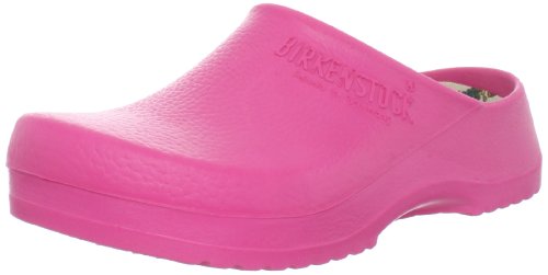 Image of Birki's Unisex Super Clog,Raspberry,39 EU (8 M US Women's /6 M US Men's)