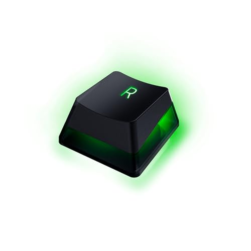 Phantom Kit di upgrade dei tasti - Esclusivi tasti stealth con lati traslucidi che risplendono con l'illuminazione Chroma RGB, US- & UK-Layout, Nero - Tastiera gaming - Immagine 7