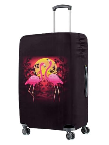 Image of Cortina Abstract Design 55 Cm 20 Inch Polyester-Spandex Eco-Friendly Hard-Sided 4 Wheels Spinner Travel Suitcase Protective Cover Luggage Protectors Anti Scratch /Dust Pack Of 1 (Blue 9)