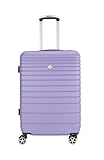 VIDA since 1995 Valise Rigide VR611B roulettes Double Rapport Qualité/Prix (Mauve (Violet), M-SOUTE-68L-3.1Kg-47x27x67cm)