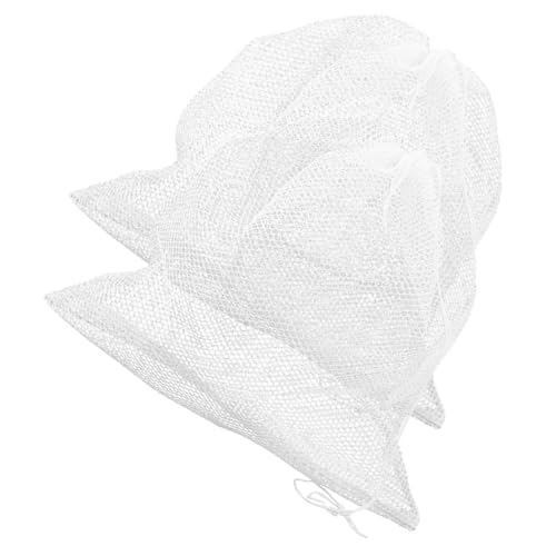 Bolsa de filtro para bomba de estanque 31x41 cm blanca miniatura 1