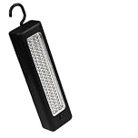 72LED Magnetic Work Light, Battery Powered Inspection Lamp, Ultra Bright DIY Work Light with Hanging Hook, Portable Bright LED Torch for Shed, Garage, Workshop, Fishing