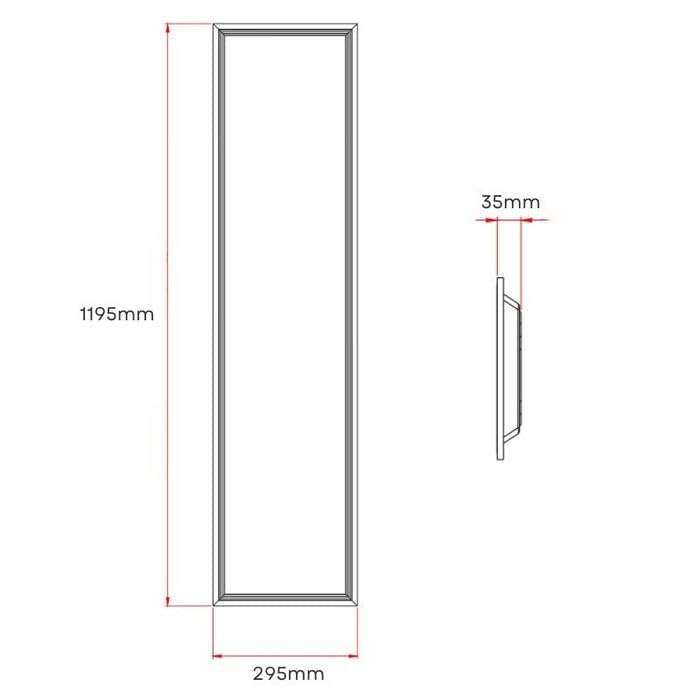 Silumen Panneau LED UGR<19 36W 120x30cm (Pack de 2) | Éclairage pour Bureau - Blanc Neutre 4000K - 5500K