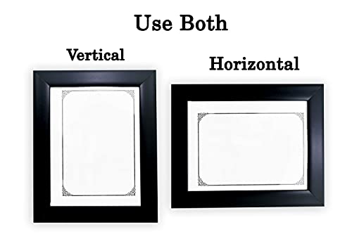 Image of Photo frame 12x15 Inch set of 2 Black Color flexiable Glass (acrylic) & synthetic wood customized Wall Hanging