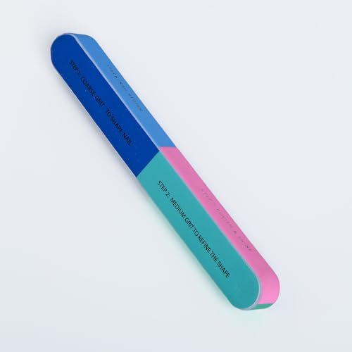 Image of Whimsy Beauty Kids Nail File Assorted Set | Double Sided Nail Buffer for Smooth Shaping and Buffing | Gentle Skin Safe Nail Care Tool | 4 to 16 Years | Organic, Natural, Chemical Free