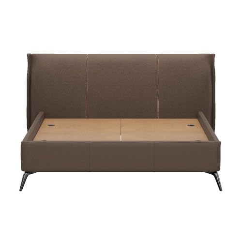 Image of Wakefit Celestra Queen Size Without Storage Upholstered Bed