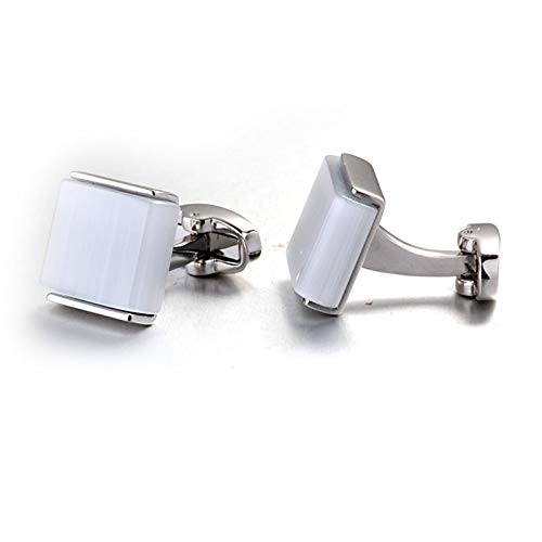 Daesar Set de Mancuernas Vintage para Hombre Cuadradas miniatura 4