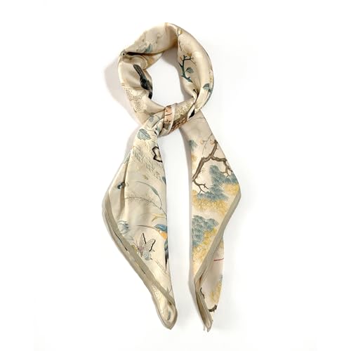 Silk Like Head Scarf, Bandana, Neck Scarf, Women's Satin Large Square Hair Scarves and Wraps for Sleeping and Hair Wrapping at Night 31.5"3