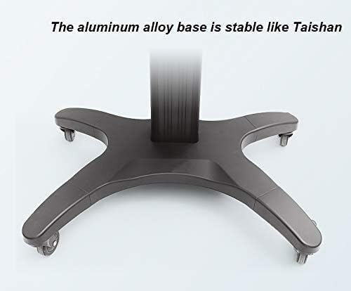 Soporte móvil para TV con ruedas y altura ajustable miniatura 3